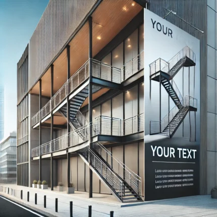 ضوابط ایمنی آتش‌نشانی پله‌