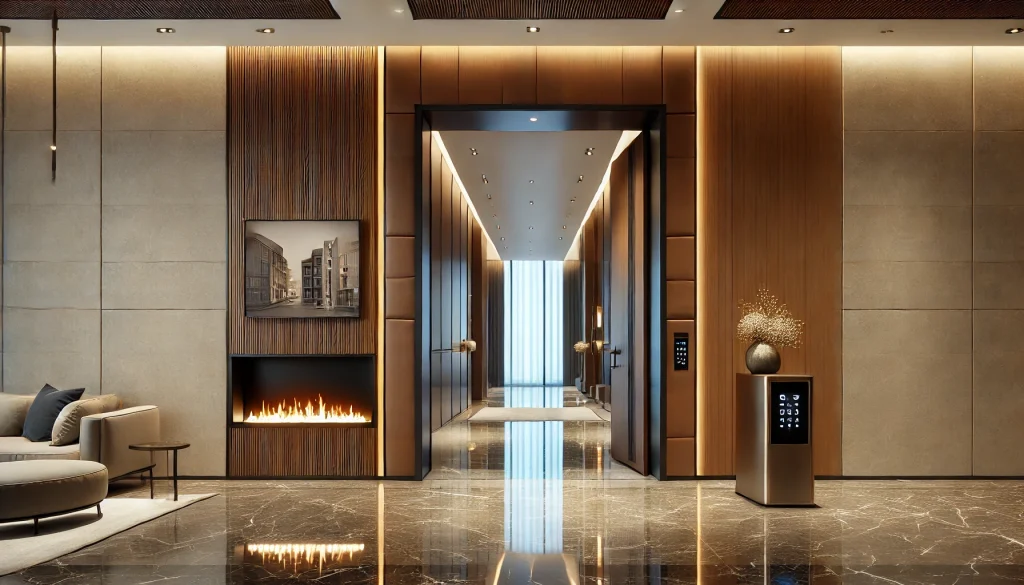 طراحی و اجرای لابی ساختمان