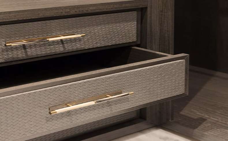 کابینت طرح چرم